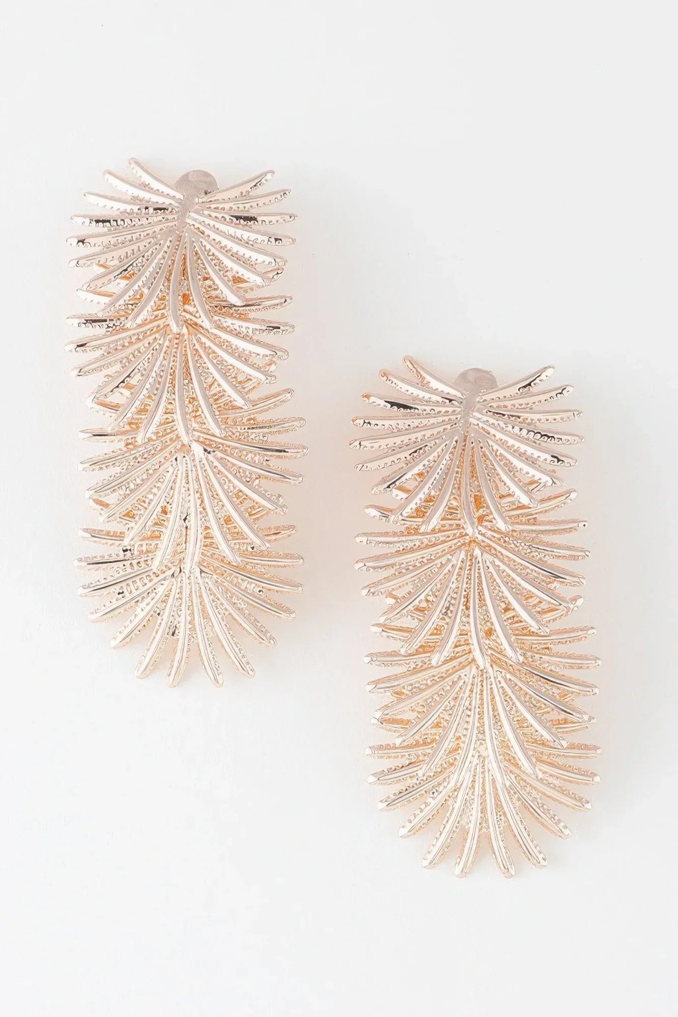 Multi Flare Leaf Drop Earrings | Mixtshop LLC