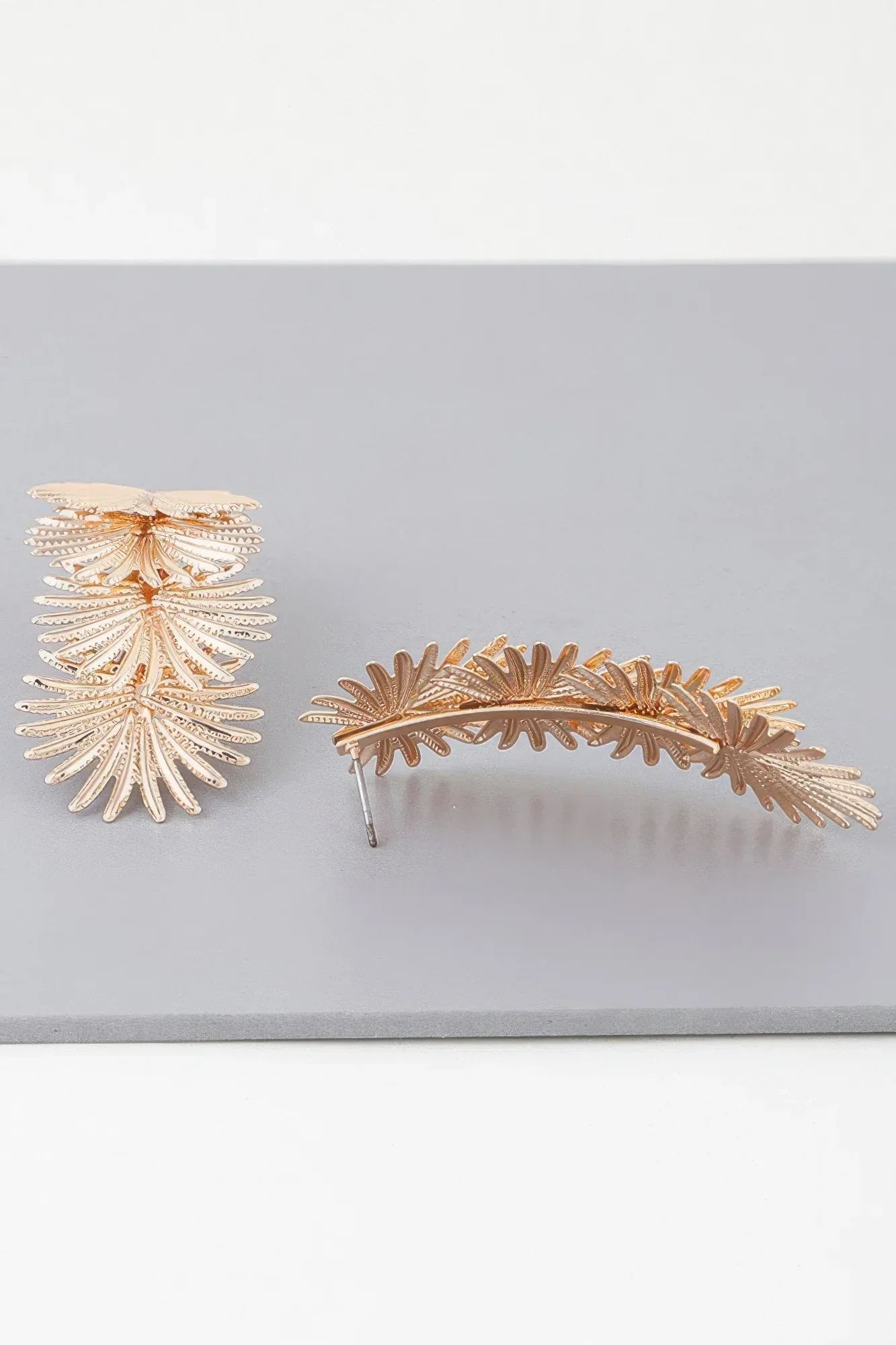 Multi Flare Leaf Drop Earrings | Mixtshop LLC