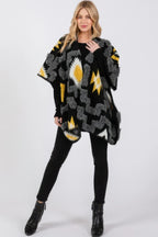 Fuzzy Aztec Pattern Kimono | Mixtshop LLC