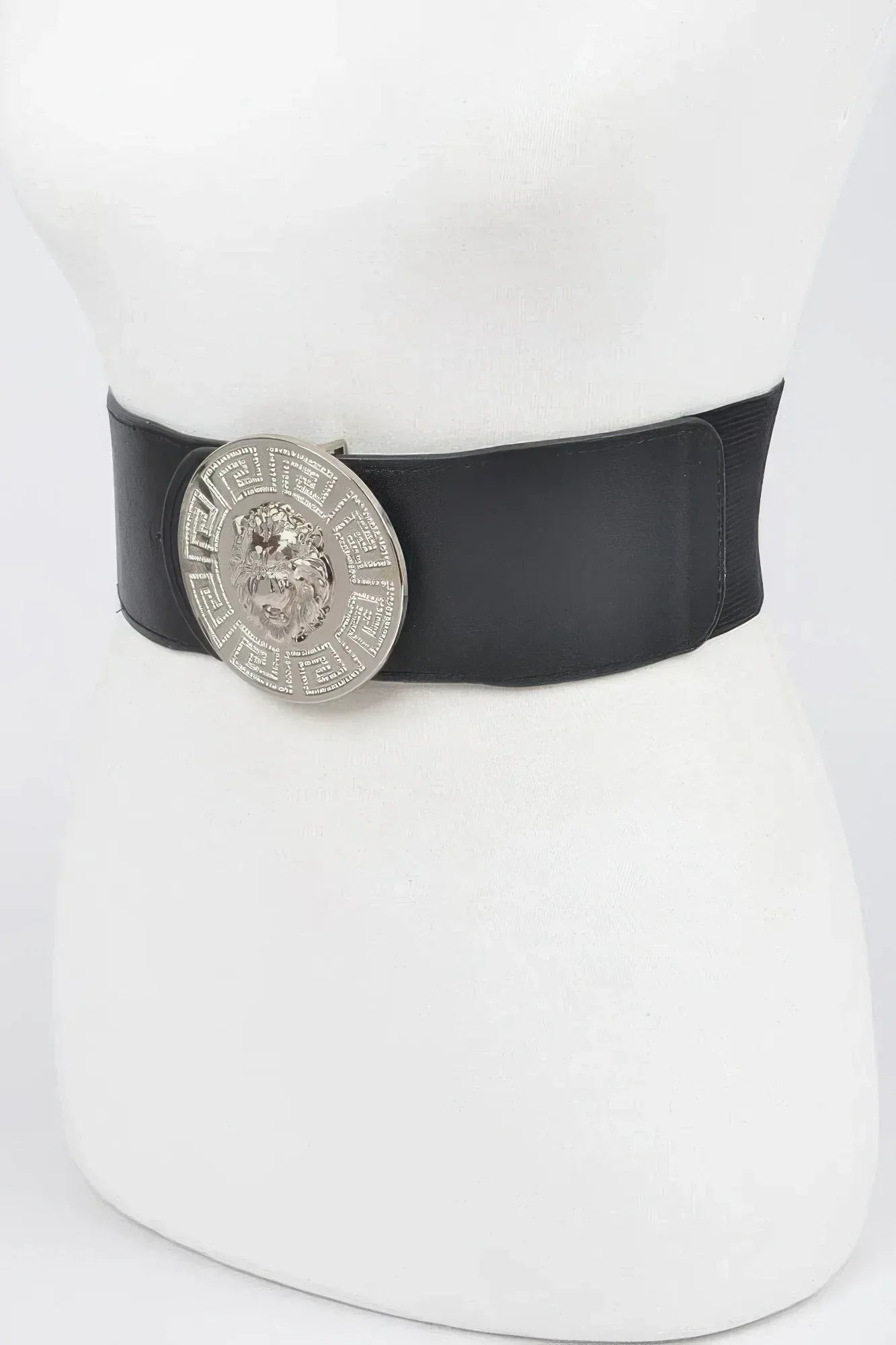 Lion Buckle Elastic Belt Secondary image