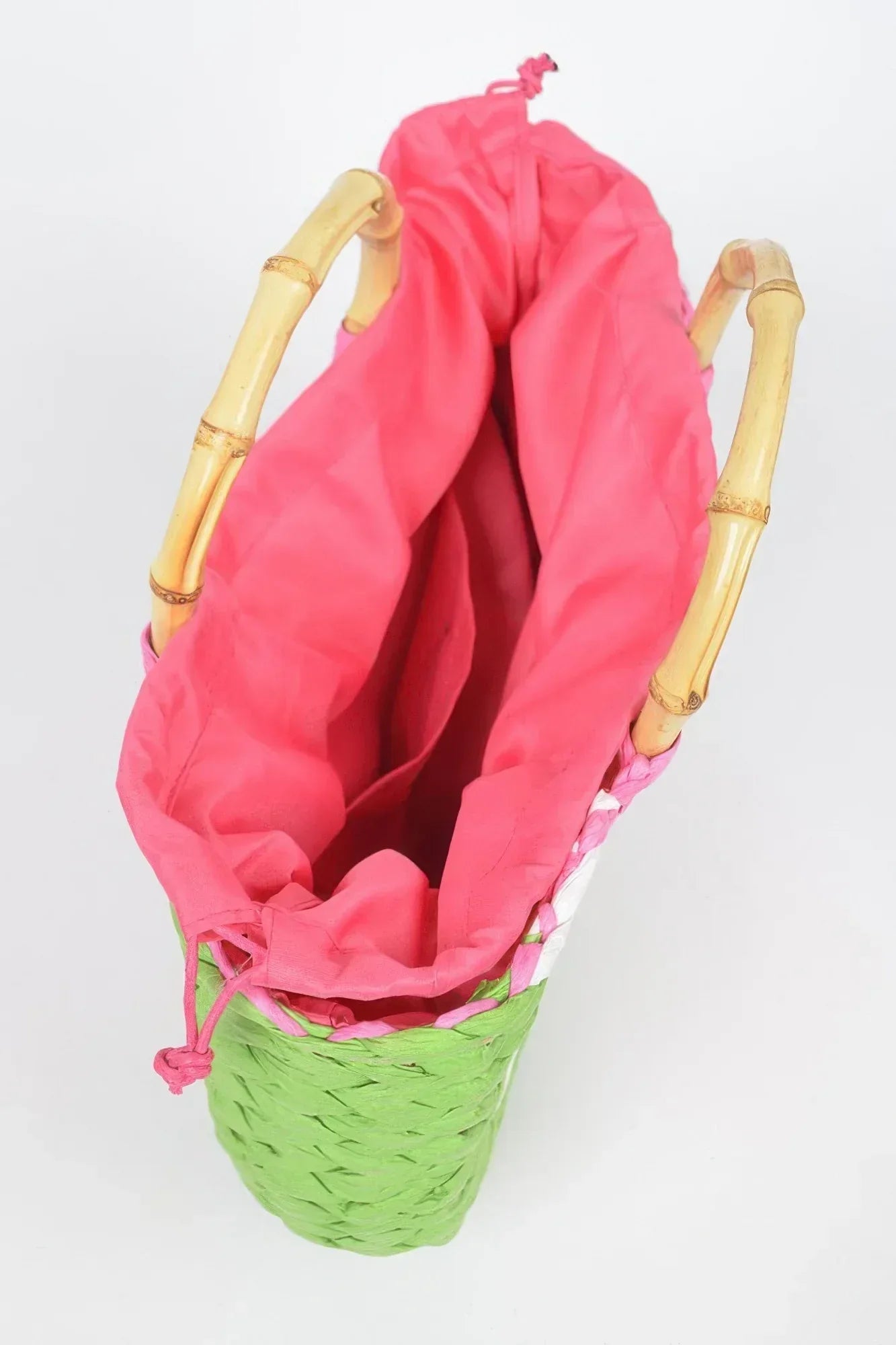 Faux Straw Crochet Watermelon Handbag | Mixtshop LLC