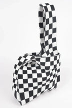 Checker Poly Woven Bag | Mixtshop LLC