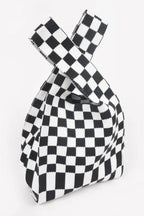 Checker Poly Woven Bag | Mixtshop LLC