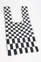 Checker Poly Woven Bag | Mixtshop LLC