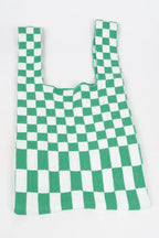 Checker Poly Woven Bag | Mixtshop LLC
