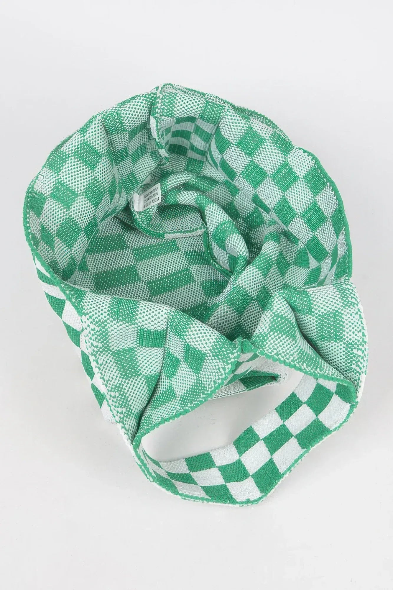 Checker Poly Woven Bag | Mixtshop LLC