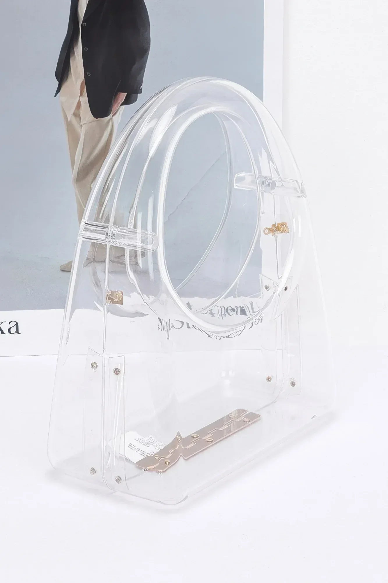 Transparent Acrylic Clutch Secondary image
