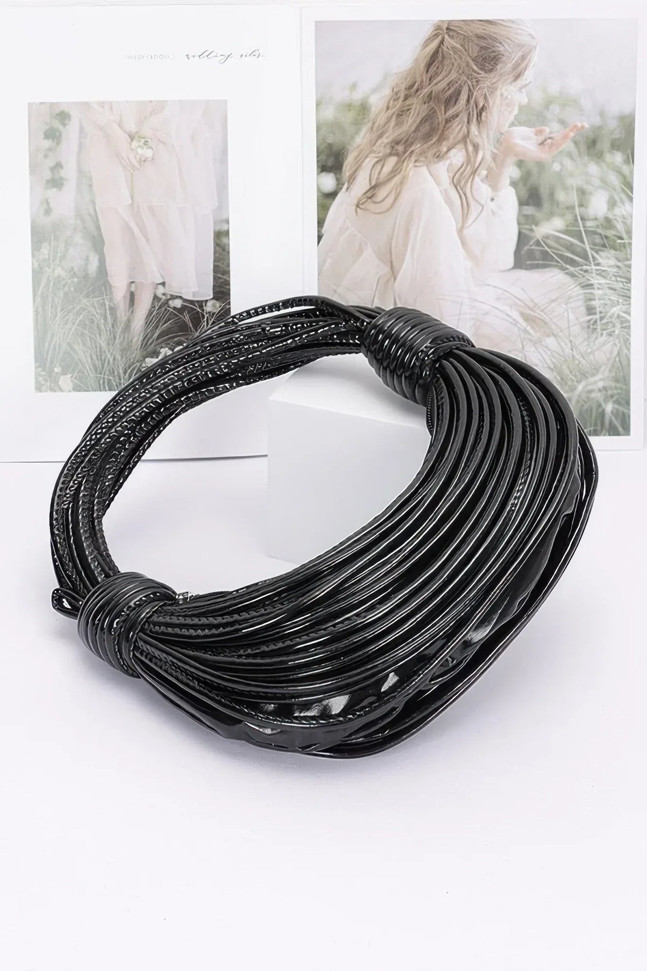 Faux Leather Rope Hobo Bag | Mixtshop LLC