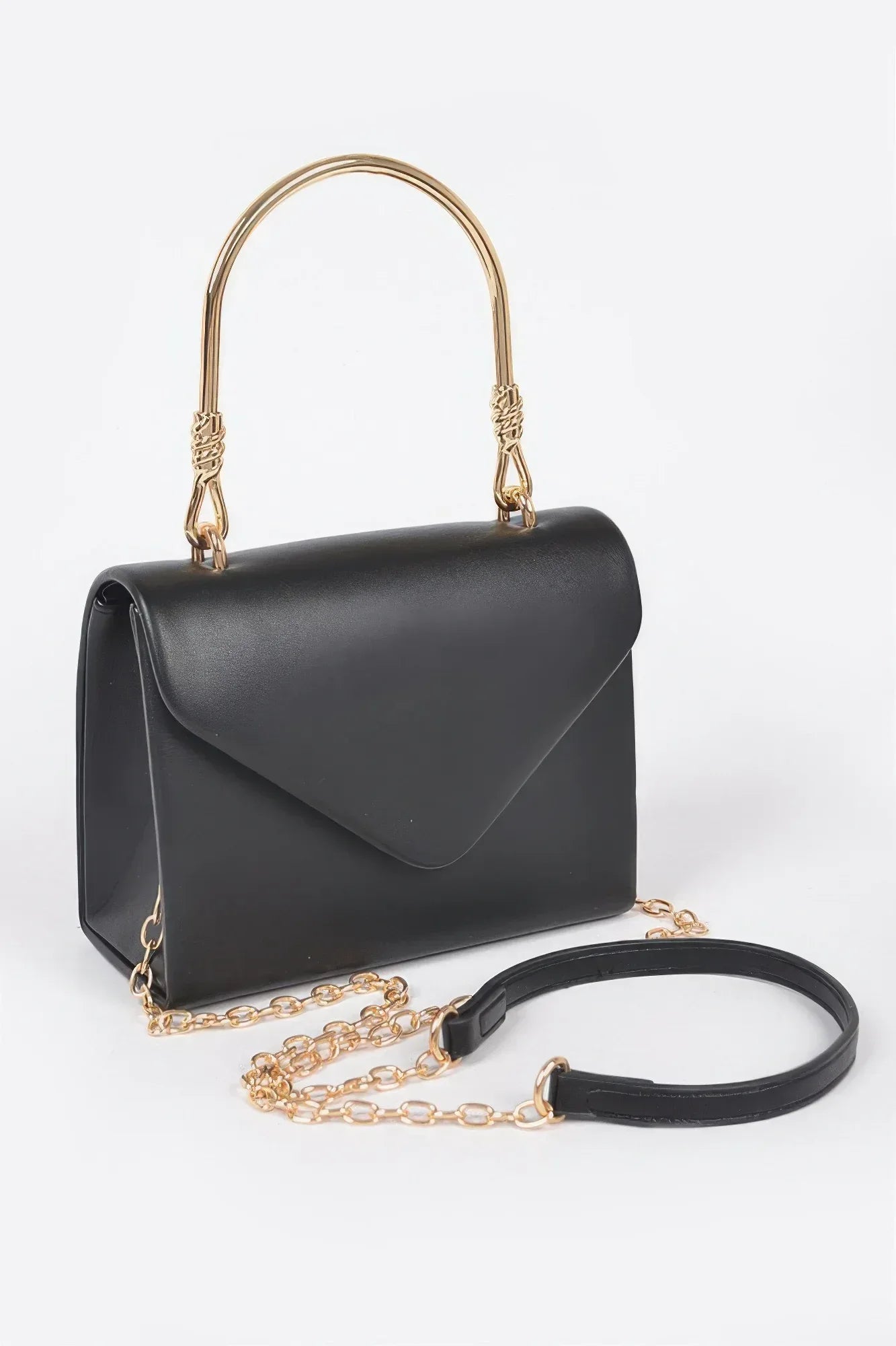 Vegan Metal Handle Bag | Mixtshop LLC