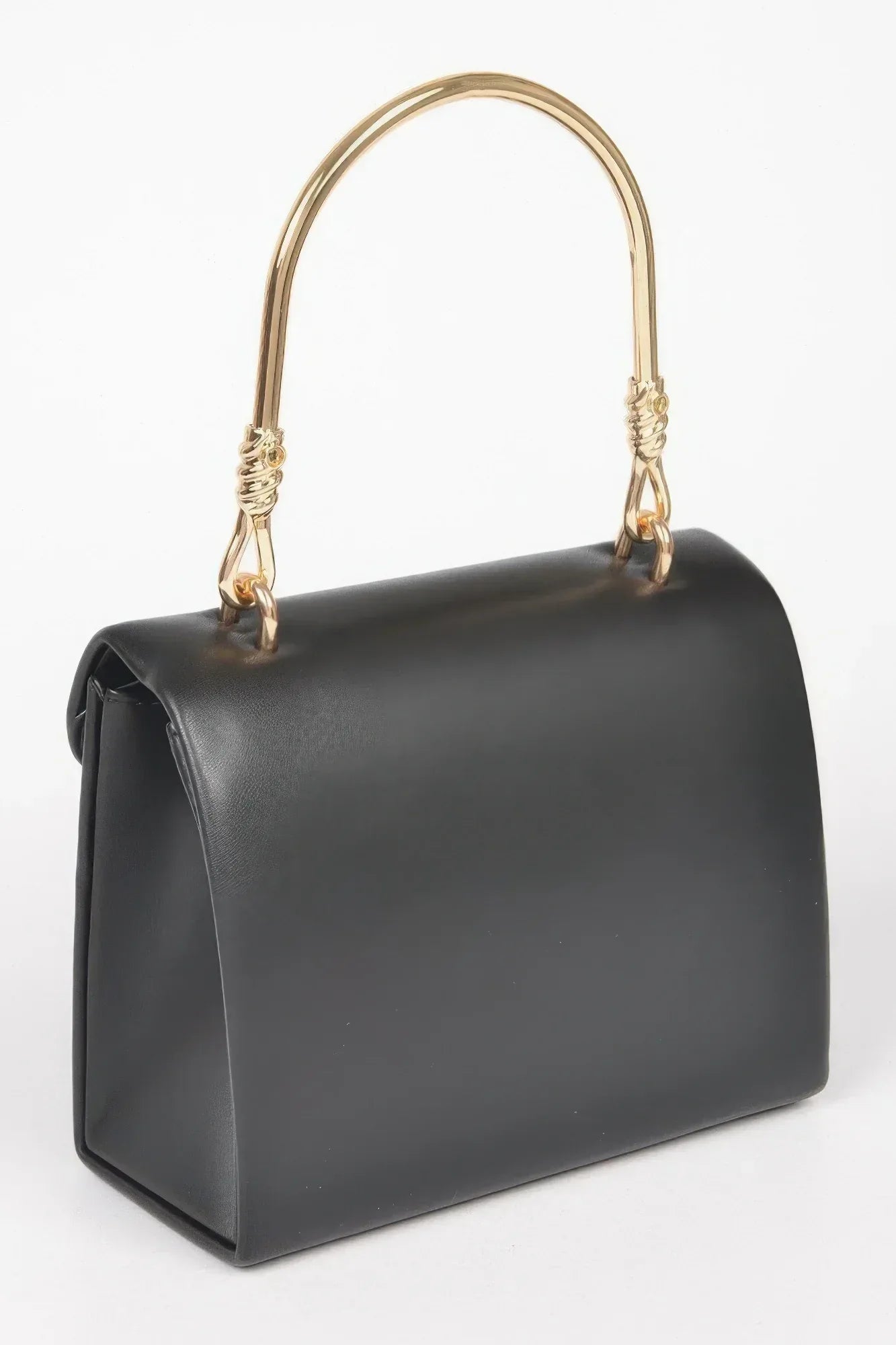 Vegan Metal Handle Bag | Mixtshop LLC