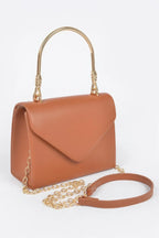 Vegan Metal Handle Bag | Mixtshop LLC