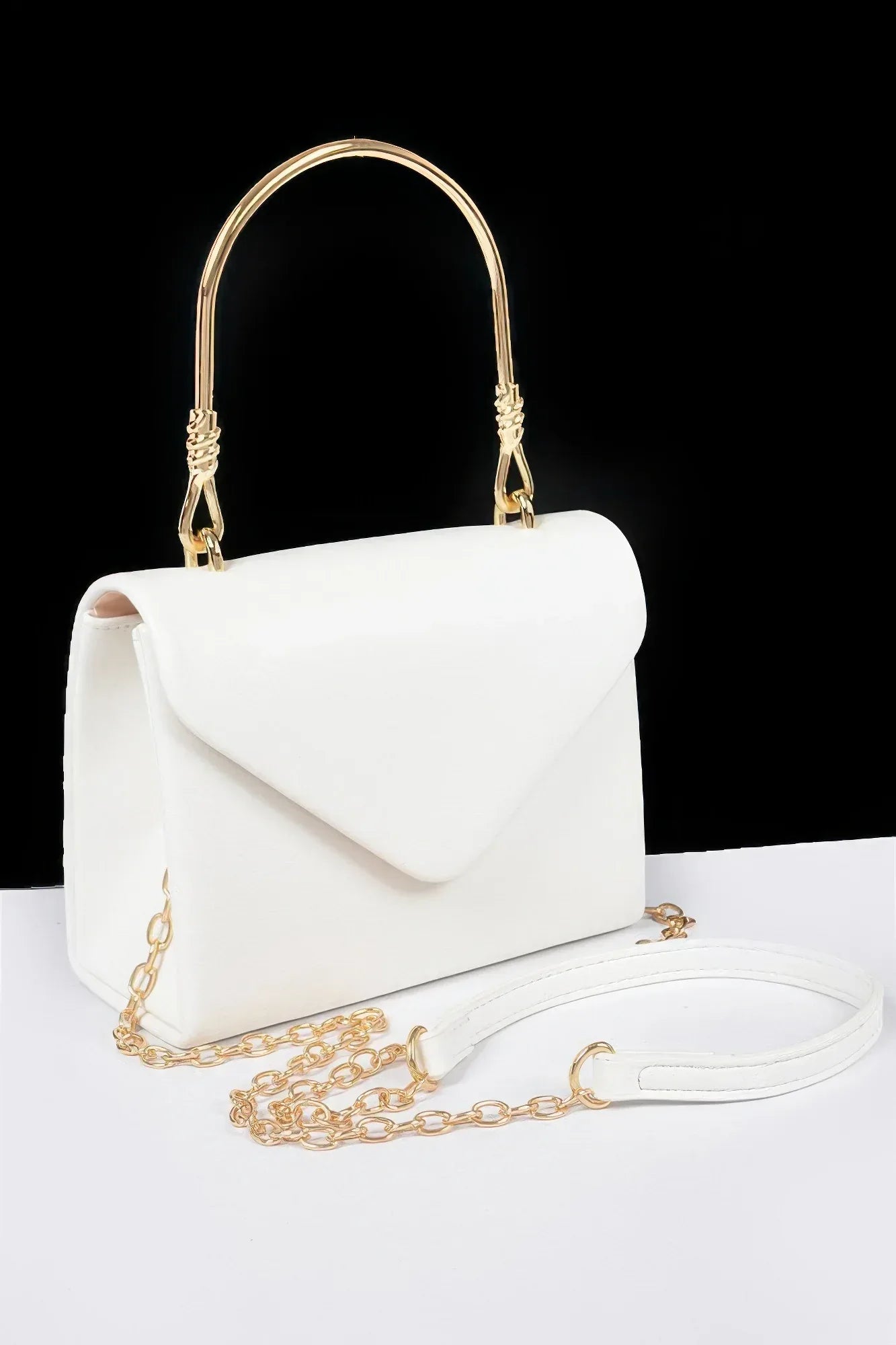 Vegan Metal Handle Bag | Mixtshop LLC
