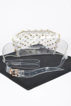 Transparent Rhinestone Studded Fanny Pack | Mixtshop LLC