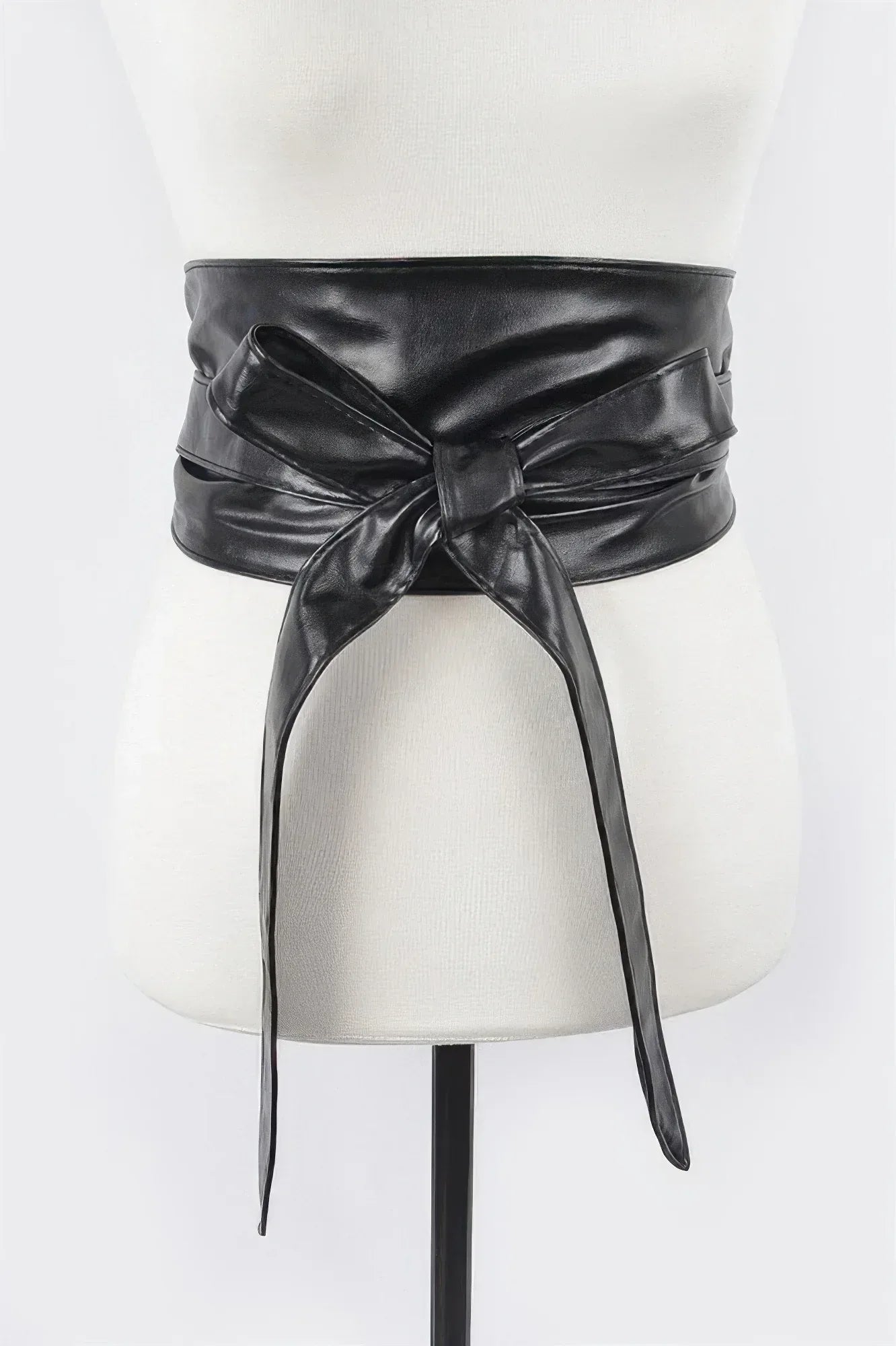 Tie Front Leather Belt | Mixtshop LLC Main image