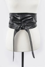 Tie Front Leather Belt | Mixtshop LLC