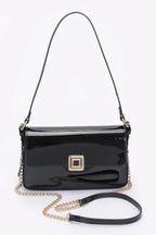 Enamel Flap Shoulder Bag | Mixtshop LLC