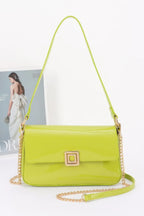 Enamel Flap Shoulder Bag | Mixtshop LLC