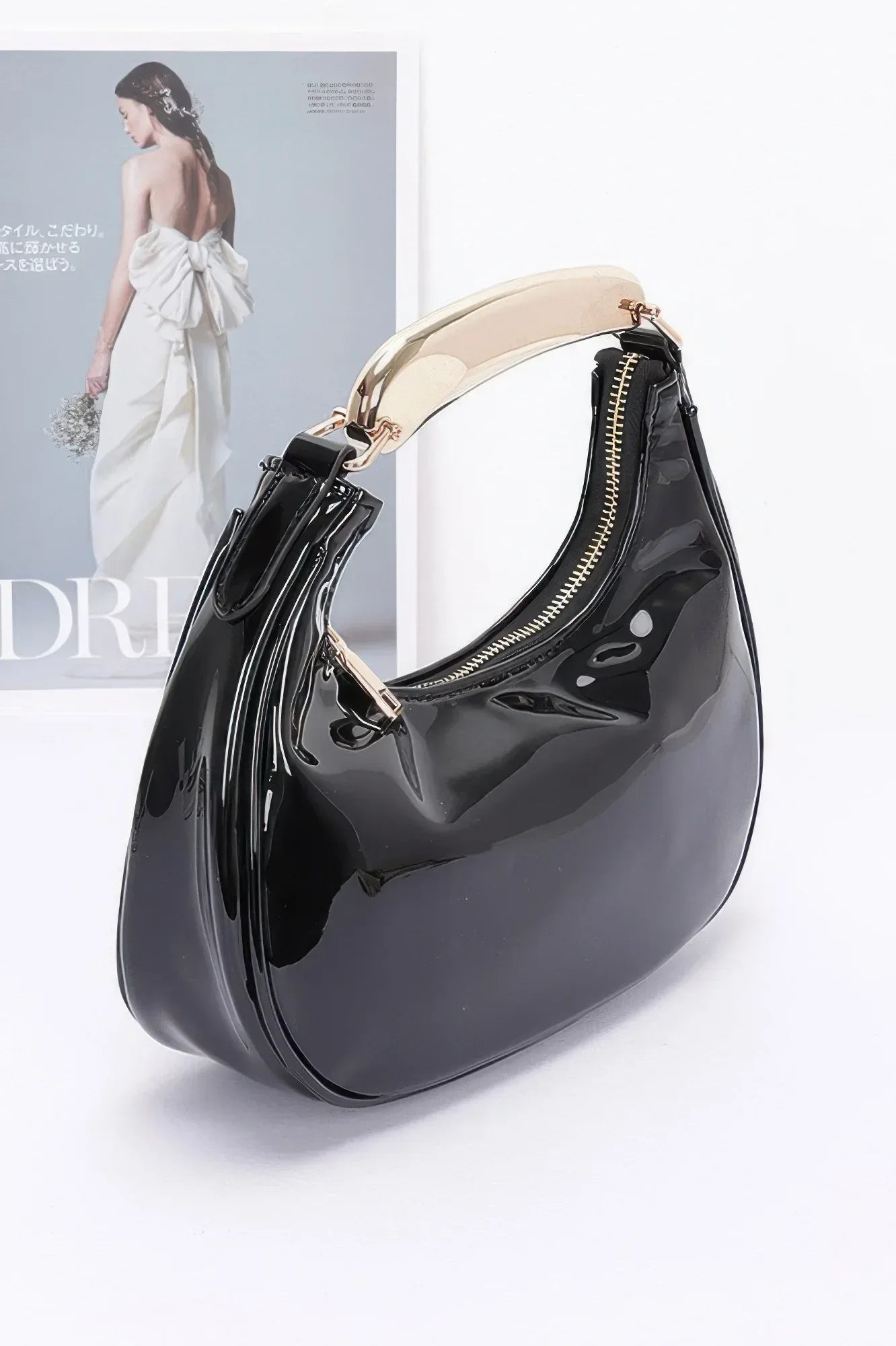 Enamel Metal Handle Bag | Mixtshop LLC