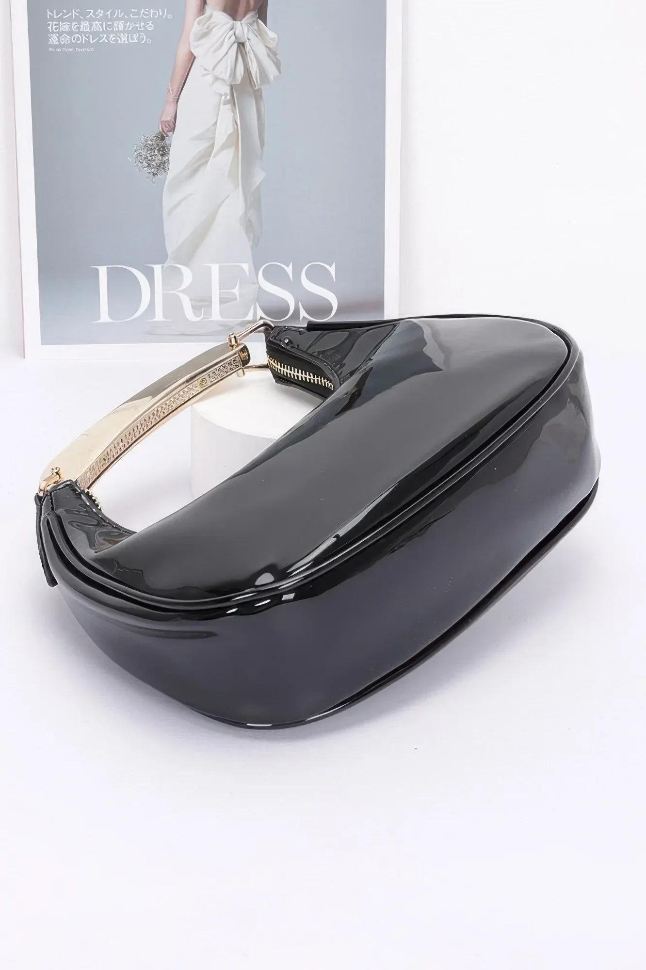 Enamel Metal Handle Bag | Mixtshop LLC
