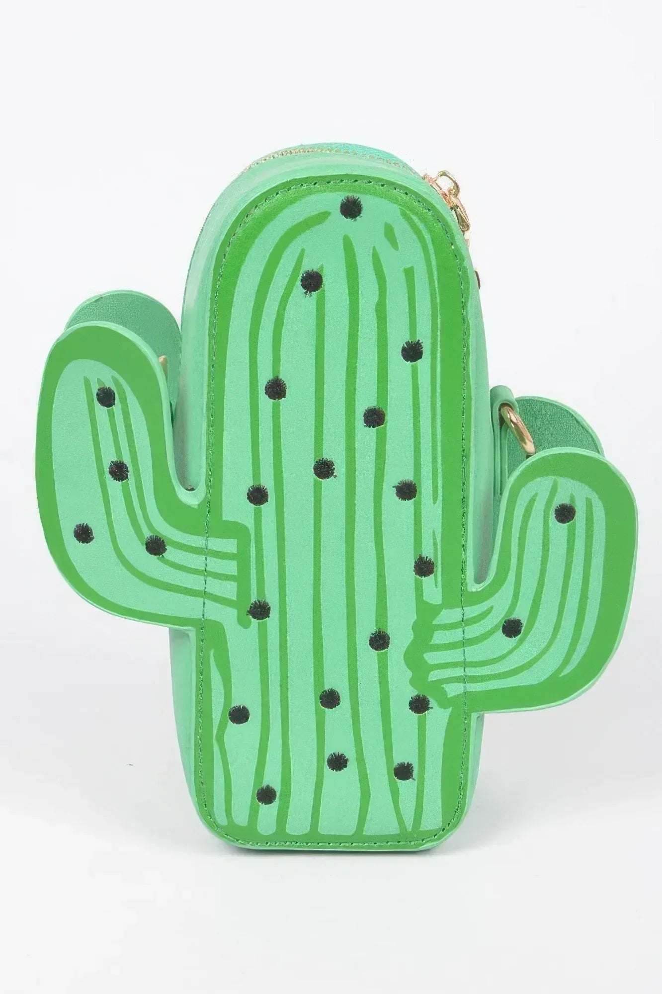 Faux Leather Cactus Crossbody Bag Secondary image