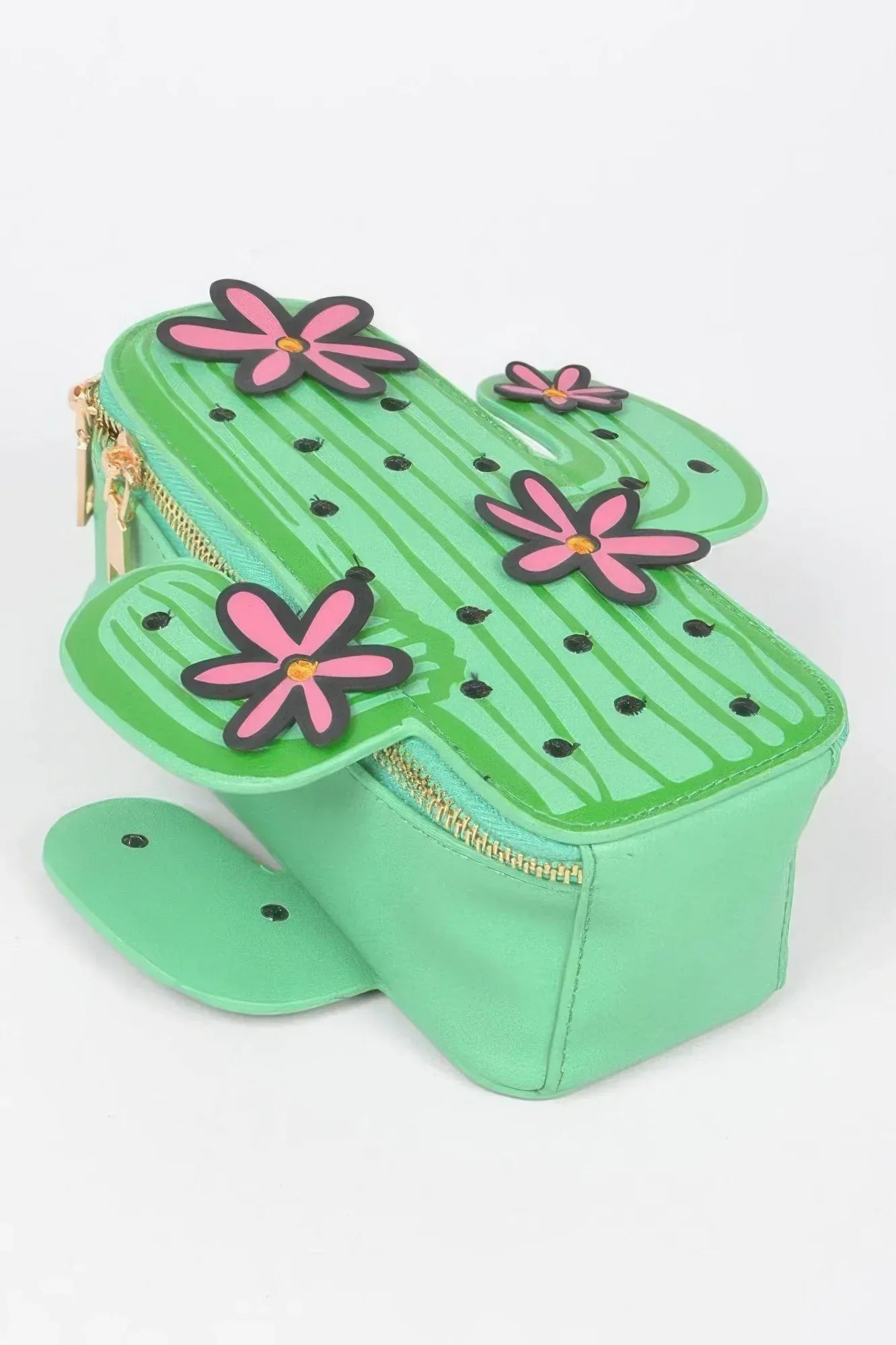 Faux Leather Cactus Crossbody Bag | Mixtshop LLC