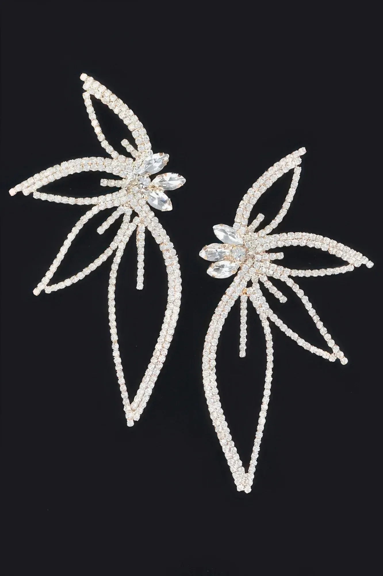 Rhinestone Flower Earring | Mixtshop LLC
