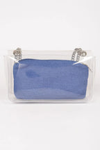 Clear Bag W/ Denim Pouch | Mixtshop LLC