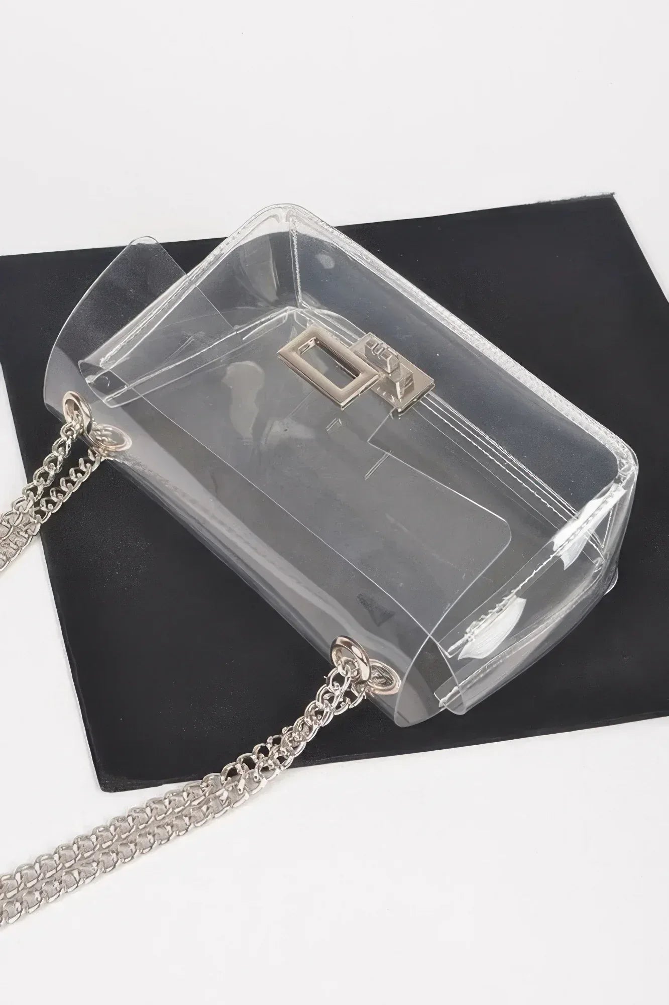 Clear Bag W/ Denim Pouch | Mixtshop LLC