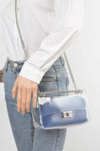 Clear Bag W/ Denim Pouch | Mixtshop LLC