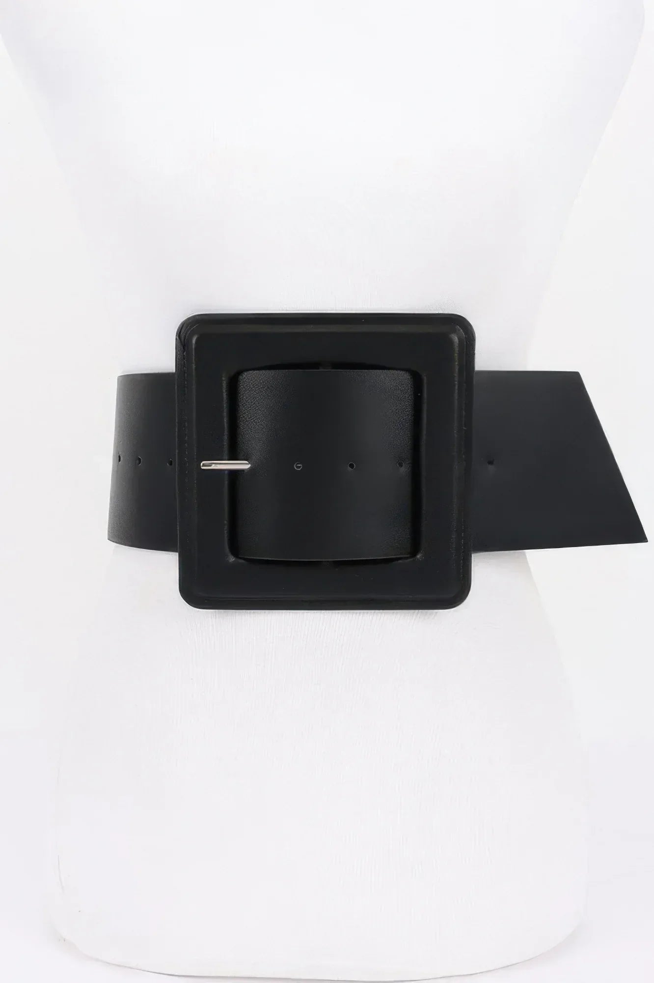Faux Leather Plus Size Waist Belt | Mixtshop LLC Main image
