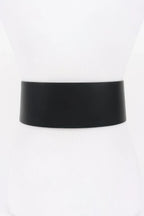 Faux Leather Plus Size Waist Belt | Mixtshop LLC
