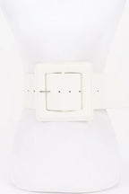 Faux Leather Plus Size Waist Belt | Mixtshop LLC