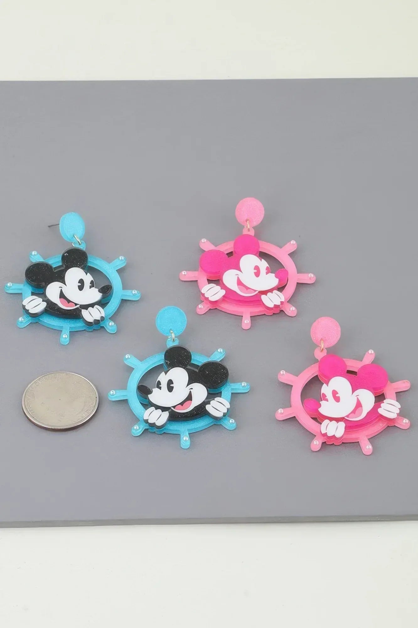 Classic Anchor Mickey Mouse Earrings | Mixtshop LLC