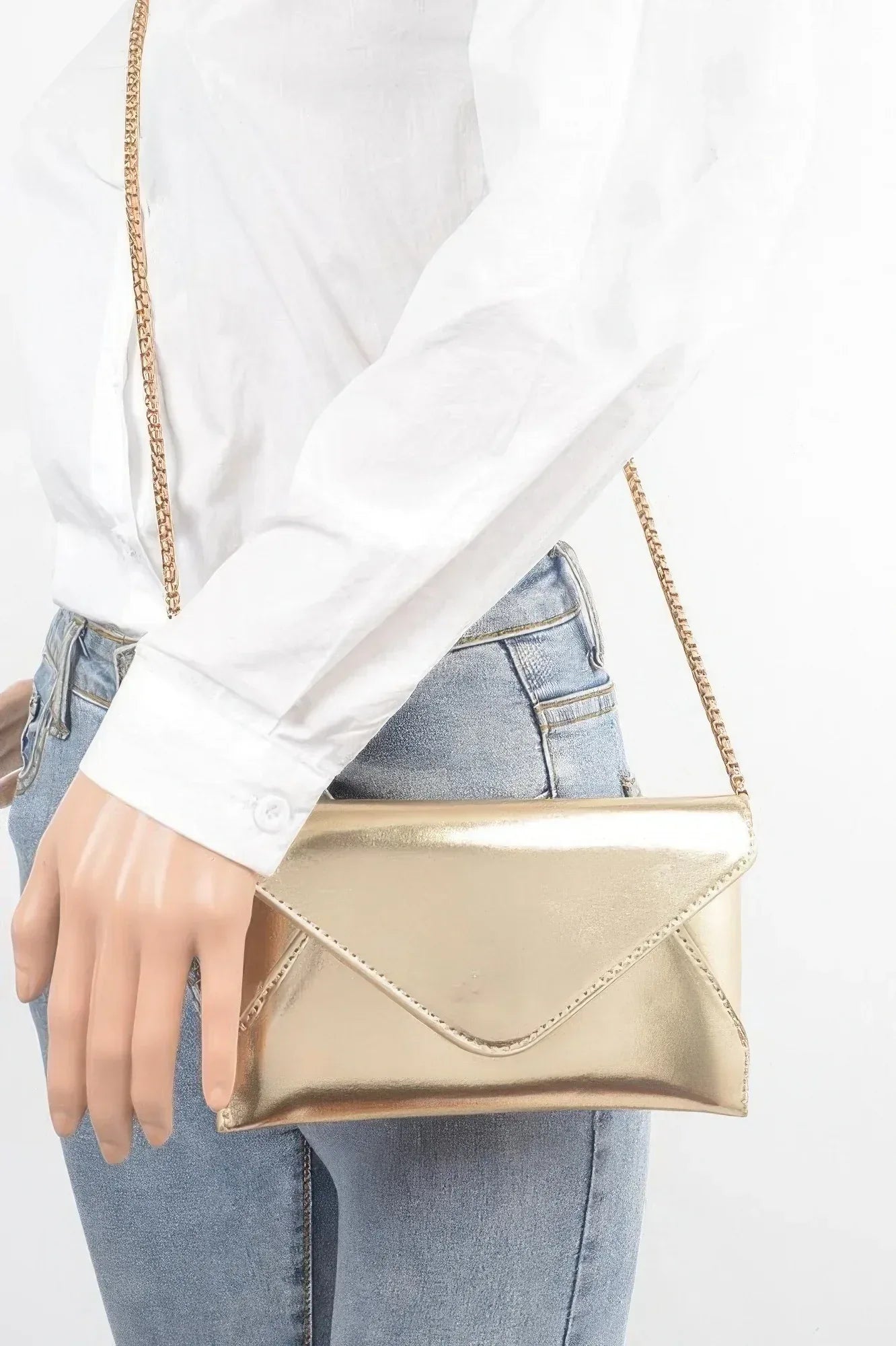 Metallic Small Envelope Clutch | Mixtshop LLC