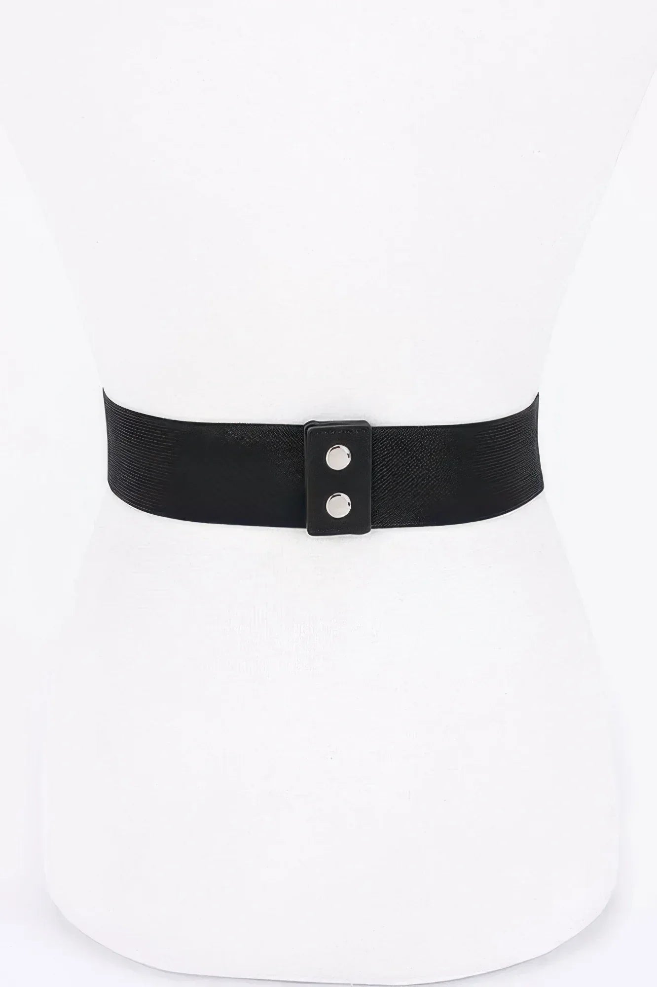 Rhinestone Ribbon Elastic Belt Secondary image