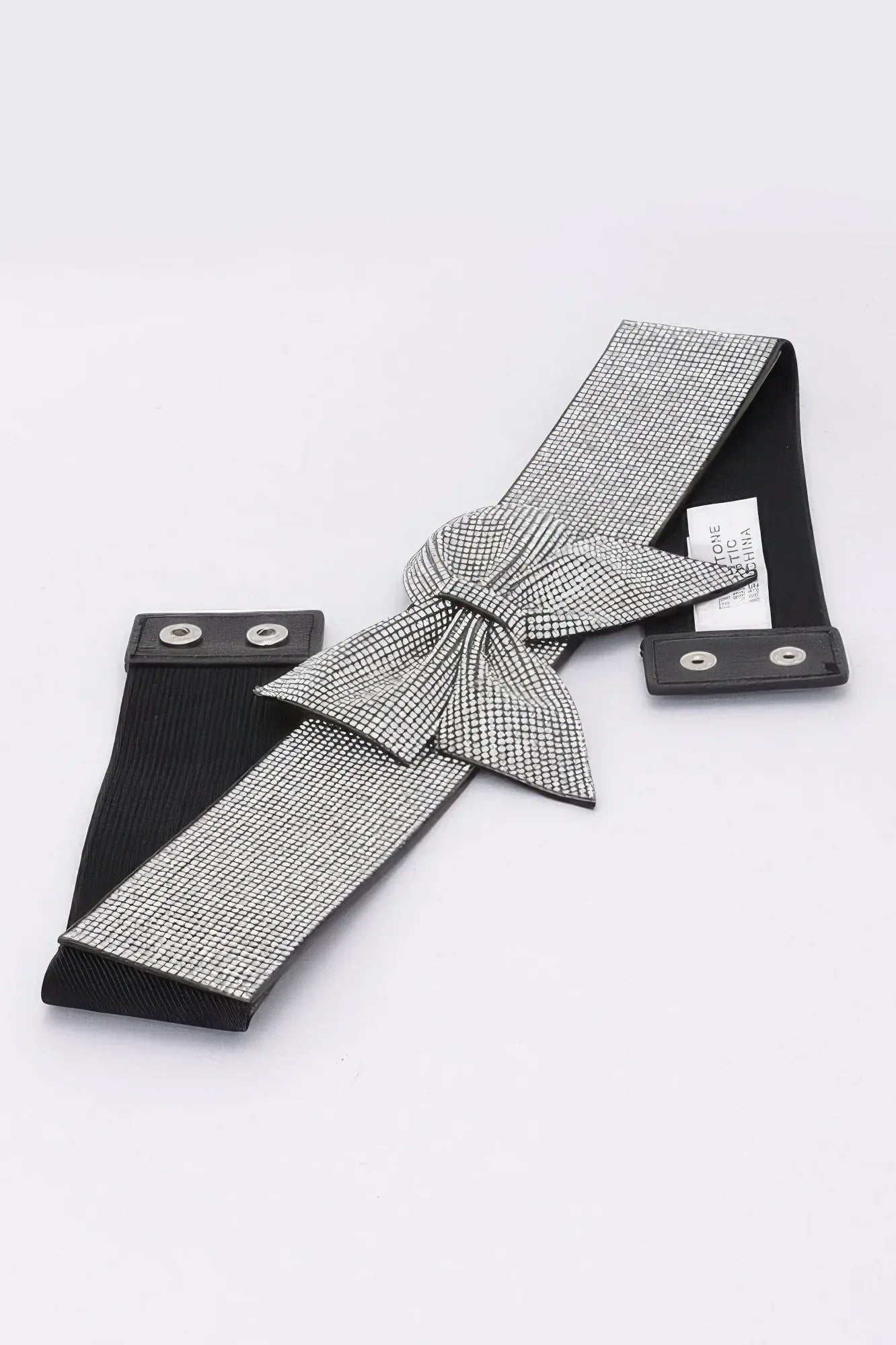 Rhinestone Ribbon Elastic Belt | Mixtshop LLC