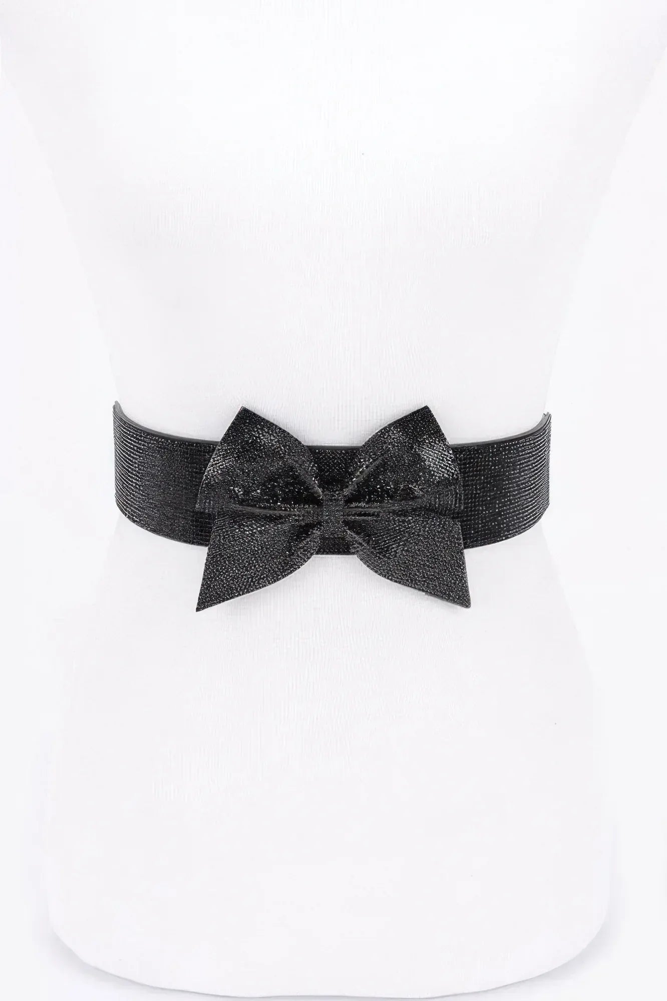 Rhinestone Ribbon Elastic Belt | Mixtshop LLC