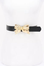 Metal Ribbon Buckle Belt | Mixtshop LLC