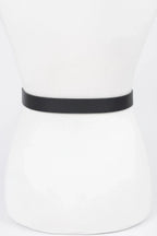 Faux Leather Metal Buckle Belt | Mixtshop LLC