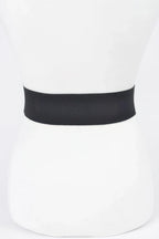 Rhinestone Two Buckle Elastic Belt | Mixtshop LLC