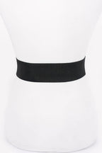 Rhinestone Buckle Elastic Belt | Mixtshop LLC