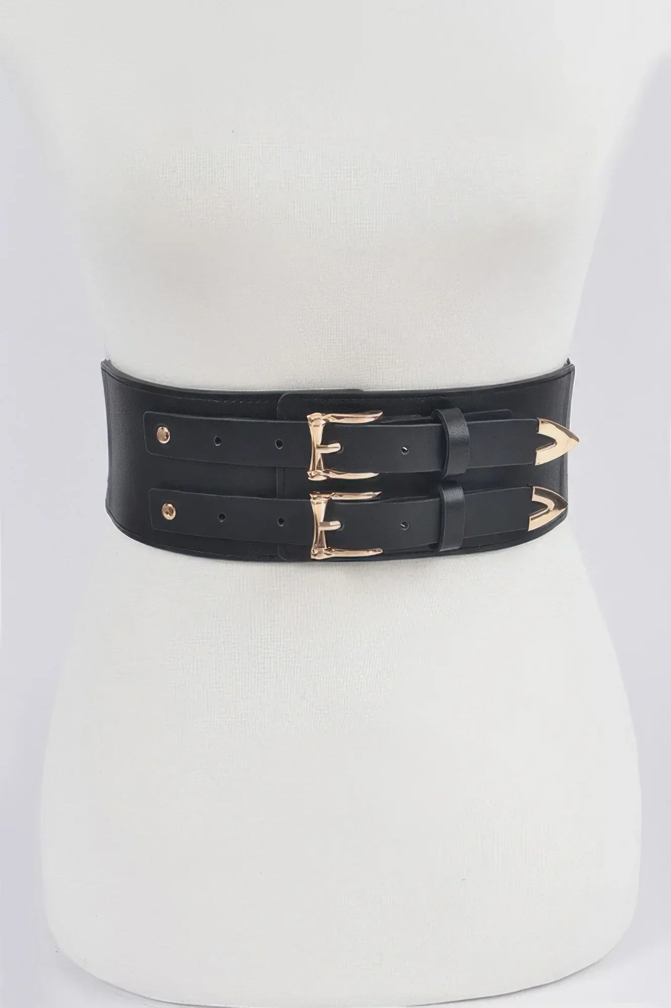 Corset Stretch Belt W Two Buckles | Mixtshop LLC