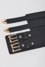 Corset Stretch Belt W Two Buckles | Mixtshop LLC