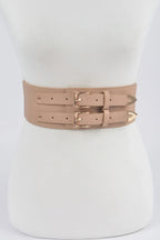 Corset Stretch Belt W Two Buckles | Mixtshop LLC