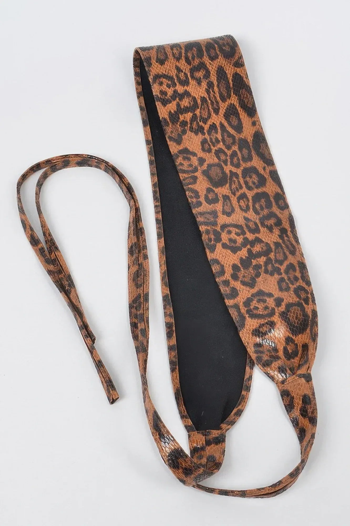 Faux Leo Kimono Belt | Mixtshop LLC