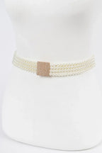 Elastic Pearl Belt | Mixtshop LLC