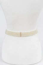Elastic Pearl Belt | Mixtshop LLC