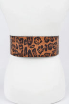 Leopard Big Buckle Belt | Mixtshop LLC