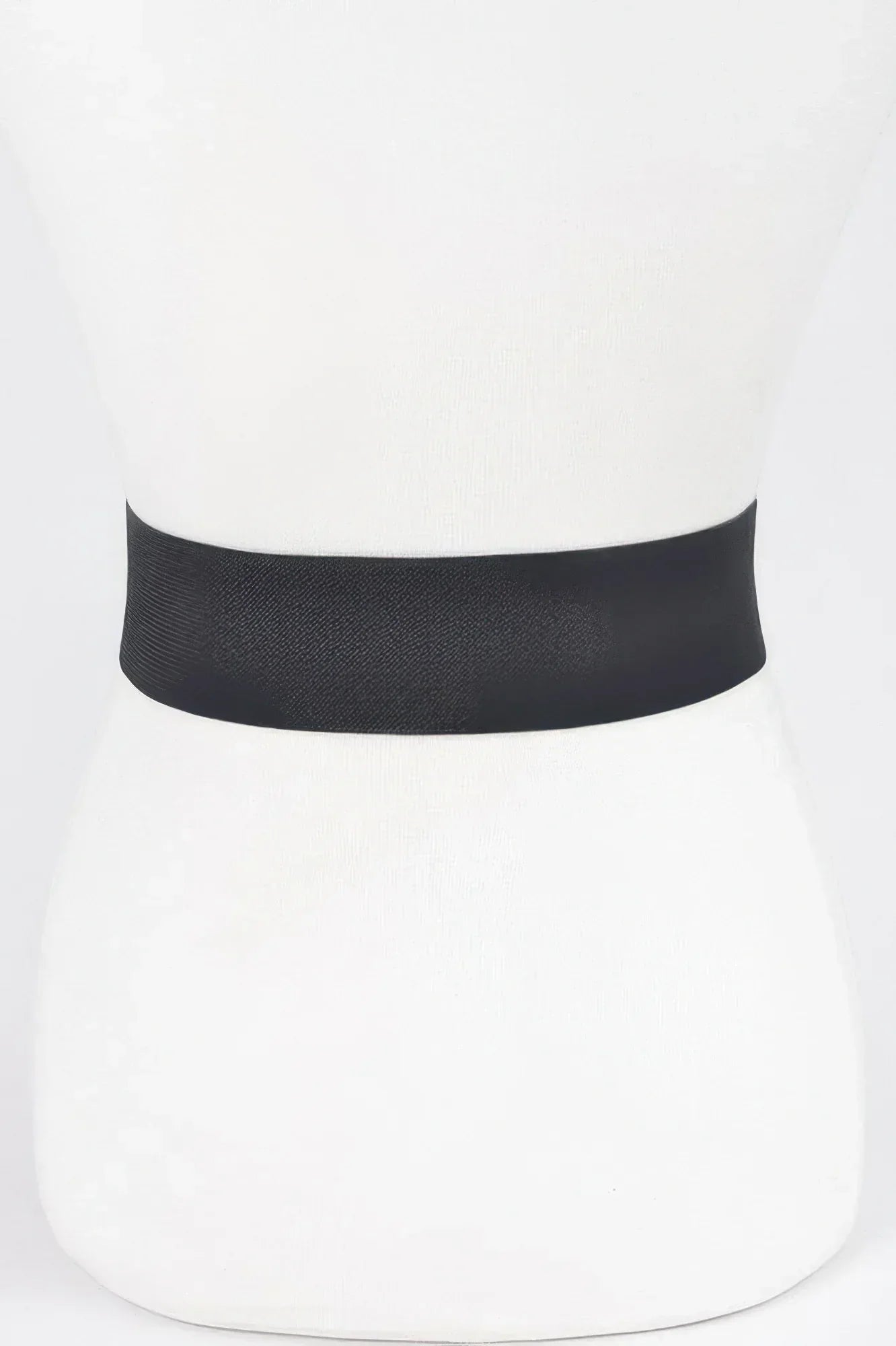 Rhinestone Buckle Plus Size Elastic Belt | Mixtshop LLC