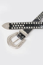 Multi Metal Stone Studded Plus Belt | Mixtshop LLC